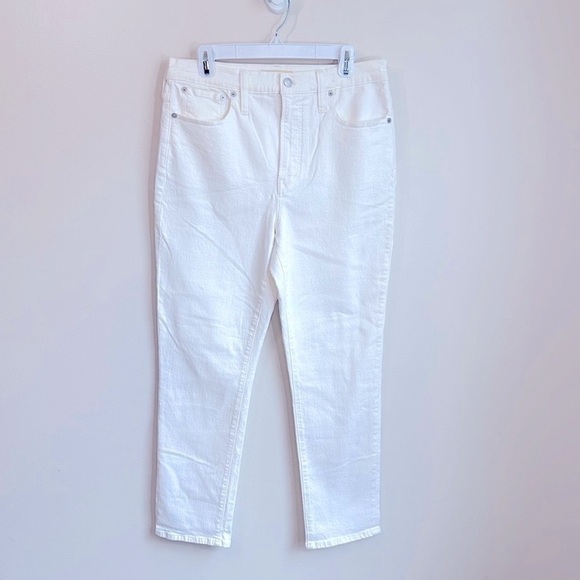 NWT Madewell The Perfect Vintage Jean White Size 32 - Picture 13 of 14